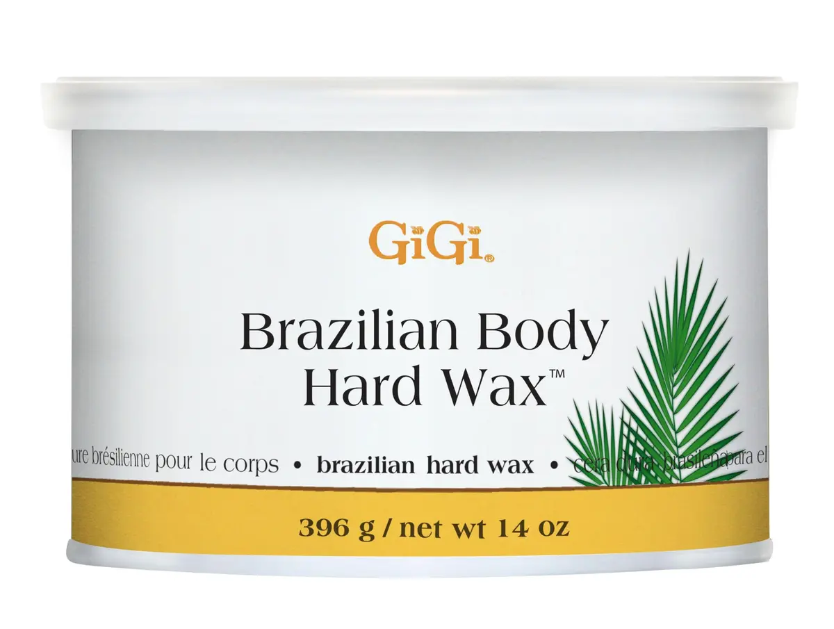 GiGi Brazilian Body Hard Wax for Hair Removal 396g (14 oz) | Non-Strip Wax for Coarse Hair - main product image