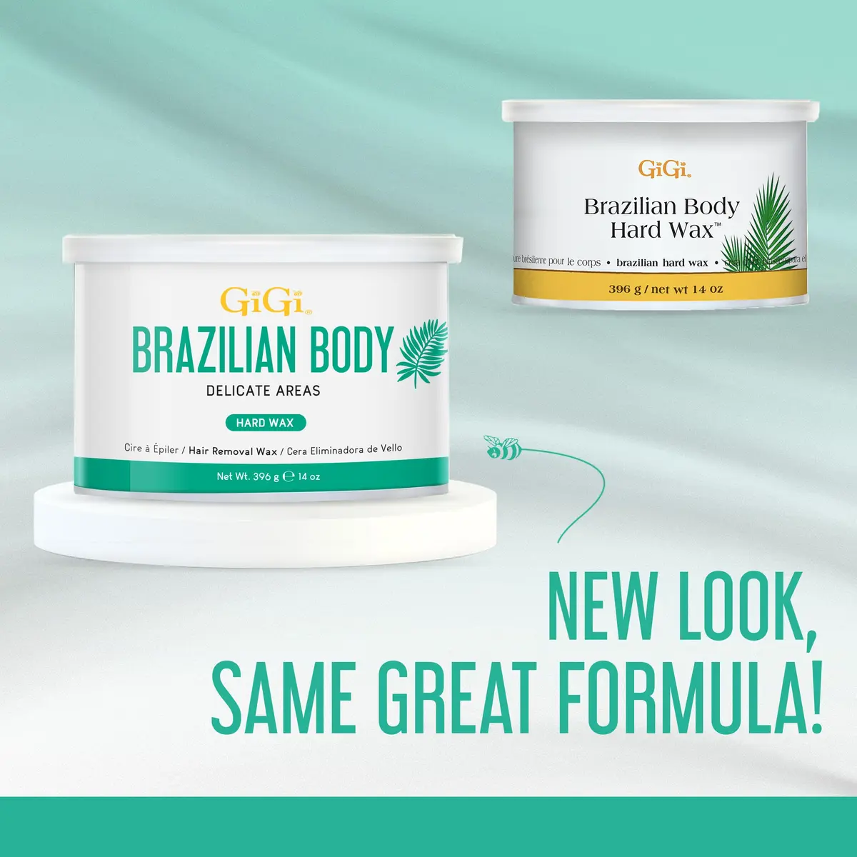 GiGi Brazilian Body Hard Wax for Hair Removal 396g (14 oz) | Non-Strip Wax for Coarse Hair - view 8