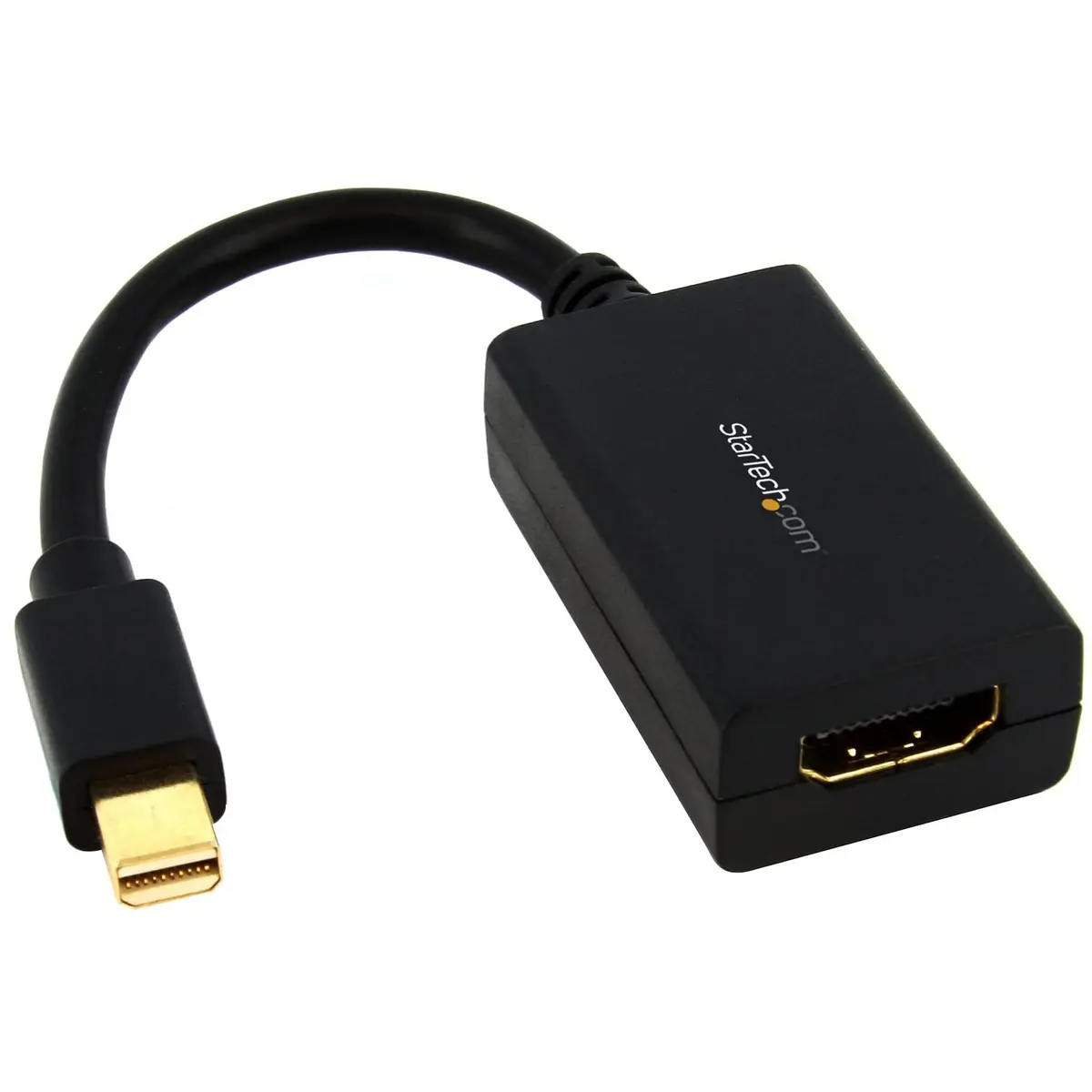 StarTech.com Mini DisplayPort to HDMI Adapter 13cm Cable | Connects mDP 1.2 to HDMI 1.4 for 1080p Video & 7.1ch Audio - main product image