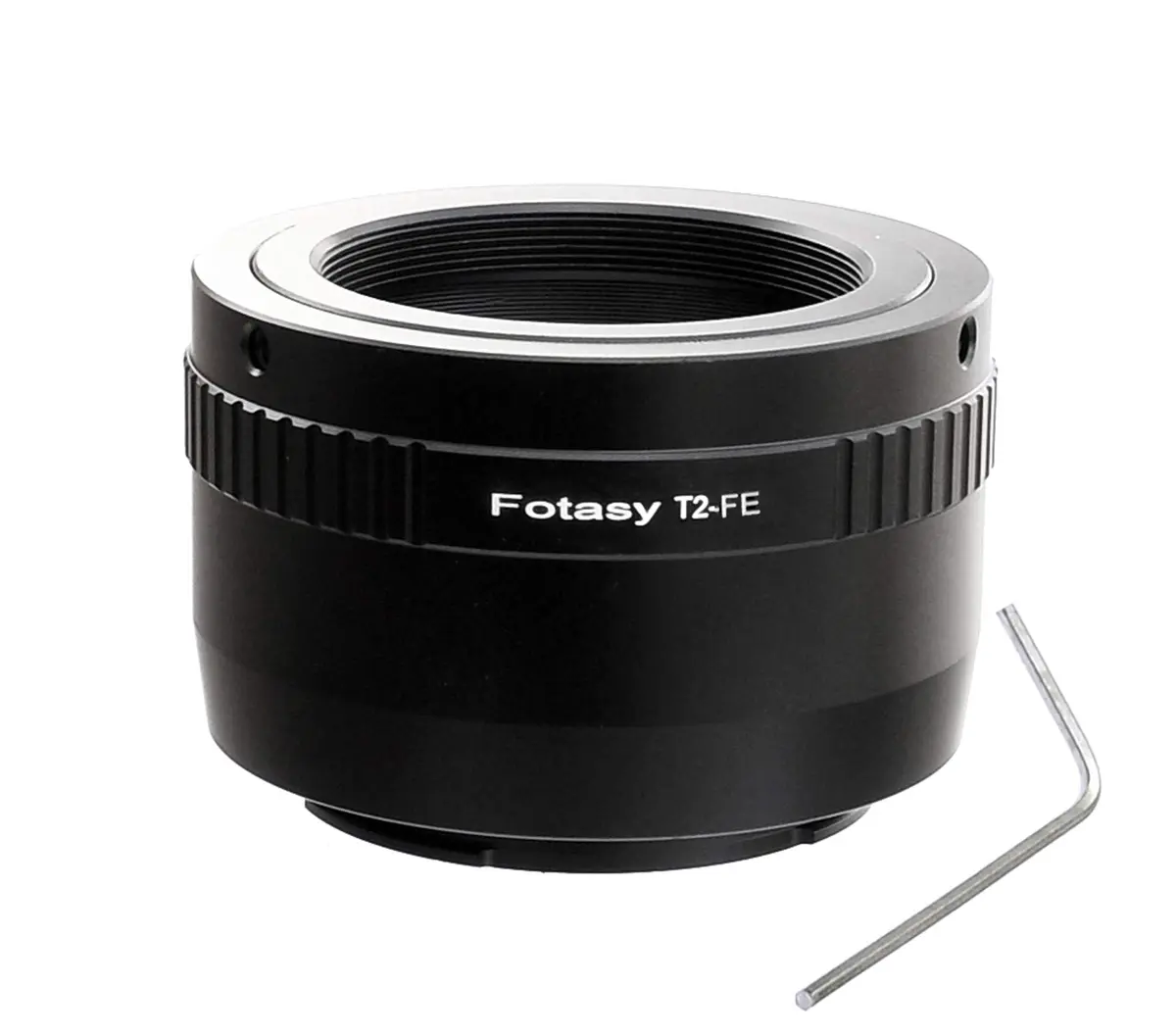 Fotasy T Mount Lens to E Mount Adapter | Metal Construction, Infinity Focus Guaranteed - main product image