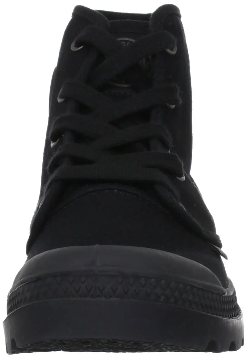 Palladium Pampa Hi Canvas Combat Ankle Boots 8 M | Lightweight, Vegan, City-Ready - view 4