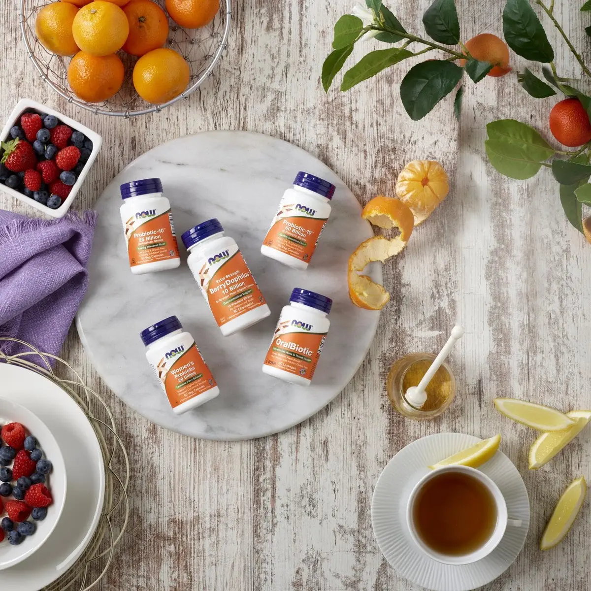 NOW Supplements Probiotic-10™ 50 Billion CFU | 10 Strains for Digestive & Immune Support - view 7