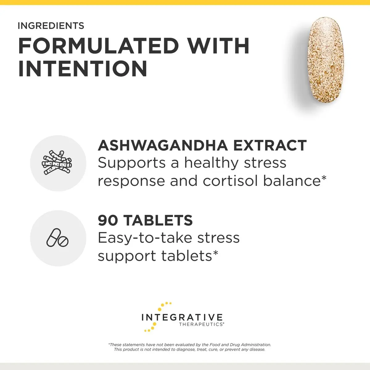 Integrative Therapeutics Cortisol Manager 90 Tablets | Stress Support & Relaxation - view 4