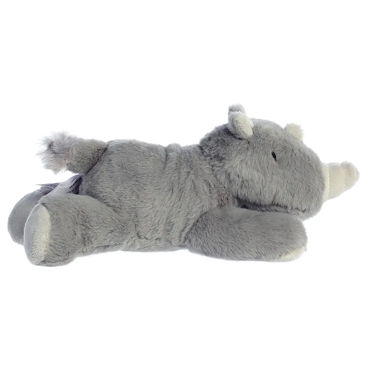 Aurora Adorable Mini Flopsie Rhino Stuffed Animal 20.3cm (8 Inches) | Soft Cuddly Toy for Kids - view 3