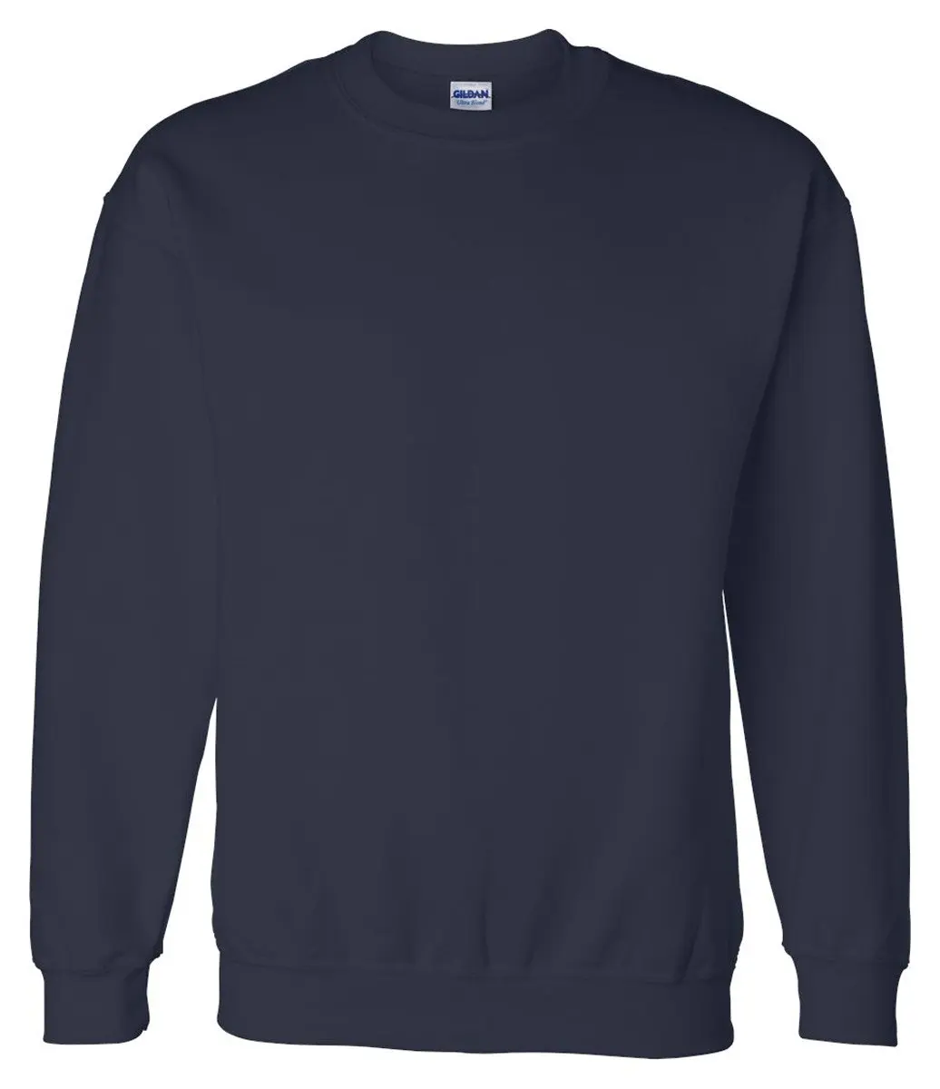 Gildan Crew Neck Sweatshirt 50% Cotton 50% Polyester | Moisture-Wicking, No-Pill Comfort - main product image