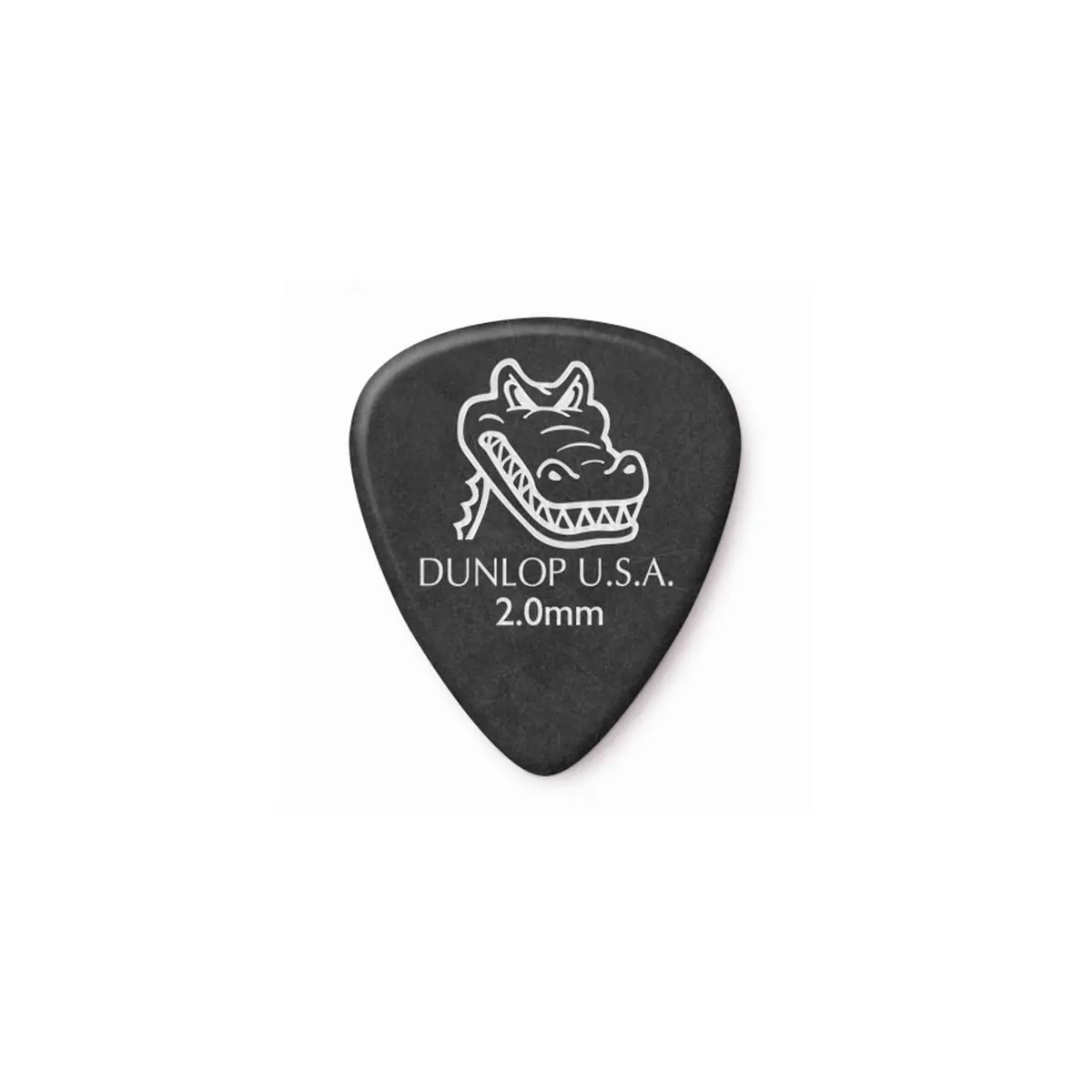 Jim Dunlop Gator Grip® 2.0mm Guitar Picks - 72 Pack | USA-Sourced, Non-Slip Grip - main product image