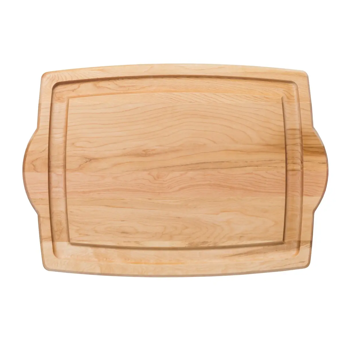 J.K. Adams Farmhouse Maple Carving Board with Handles 51cm x 36cm x 2cm | Premium Hardwood Craftsmanship for Daily Prep & Entertaining - main product image