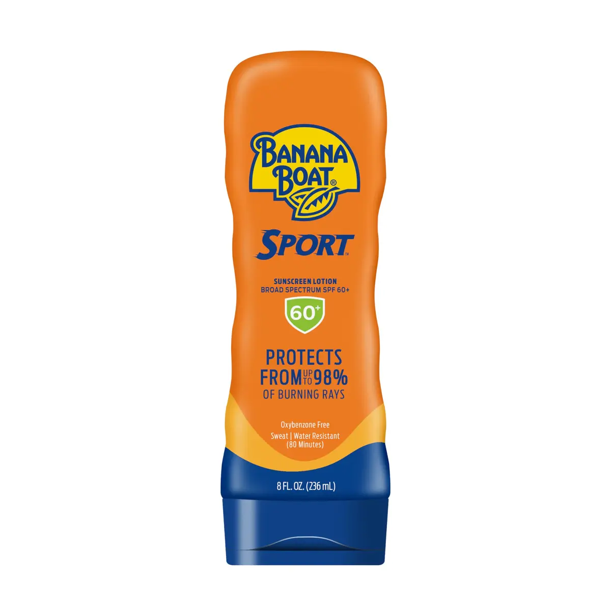 Banana Boat Sport SPF 50 Sunscreen Lotion, 8 Fl Oz | Water & Sweat Resistant Sunblock - main product image