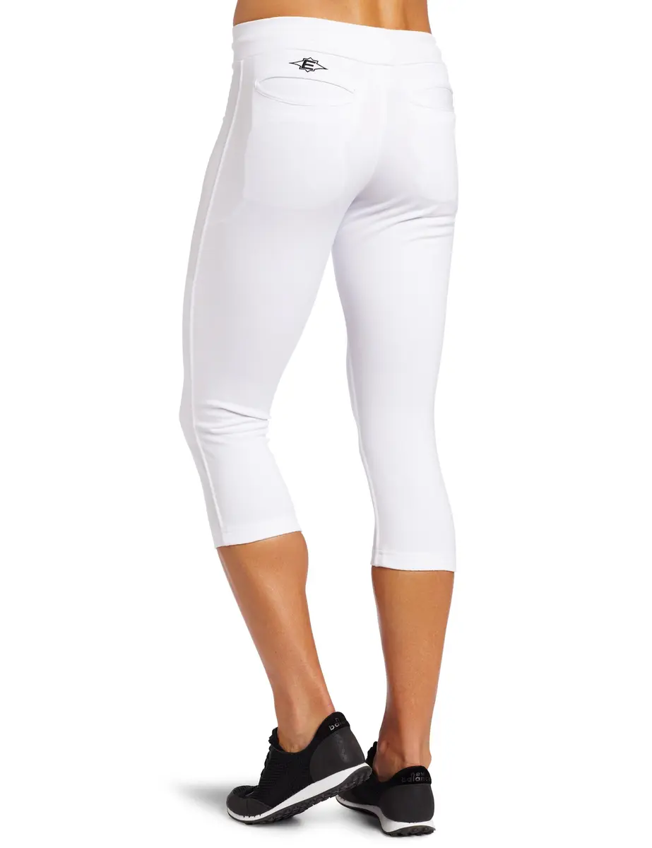 Easton Zone Softball Pant | Women's | XLarge | White | 2020 | Low-Rise Waistband With Draw Cord, Set-In Back Pockets - view 2