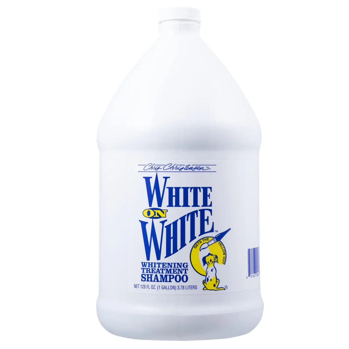 Chris Christensen White on White Whitening Treatment Dog Shampoo (1GAL) - main product image