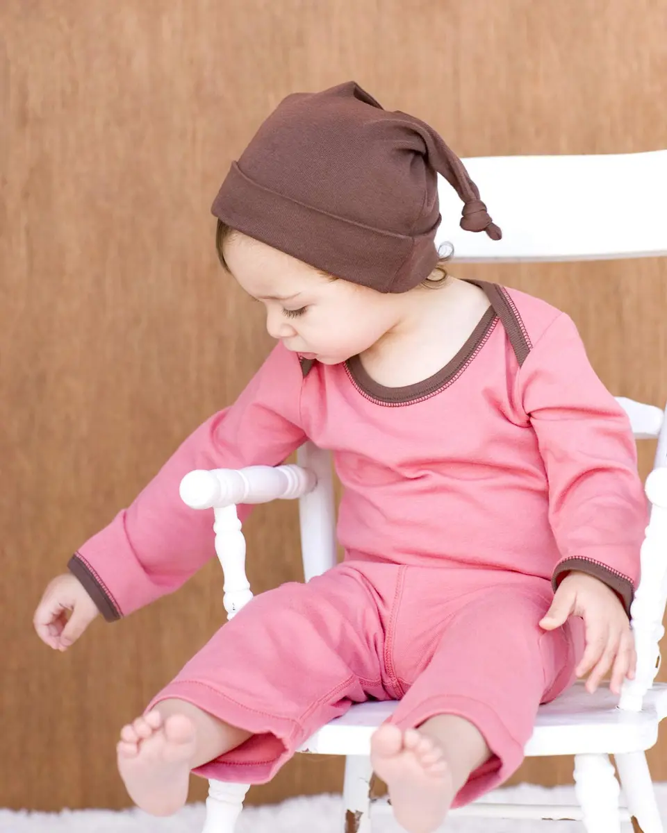 Babysoy Baby Girls' Soft Cozy Pants Blossom 18-24 Months | Ultra-Soft & Comfortable Winter Bottoms - view 2