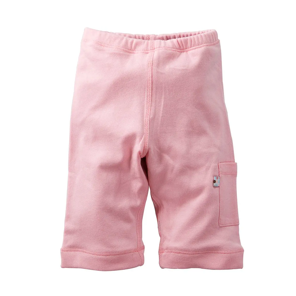 Babysoy Baby Girls' Soft Cozy Pants - Petal - 0-3 Months | Ultra-Soft Recycled Fabric for Sensitive Skin - main product image