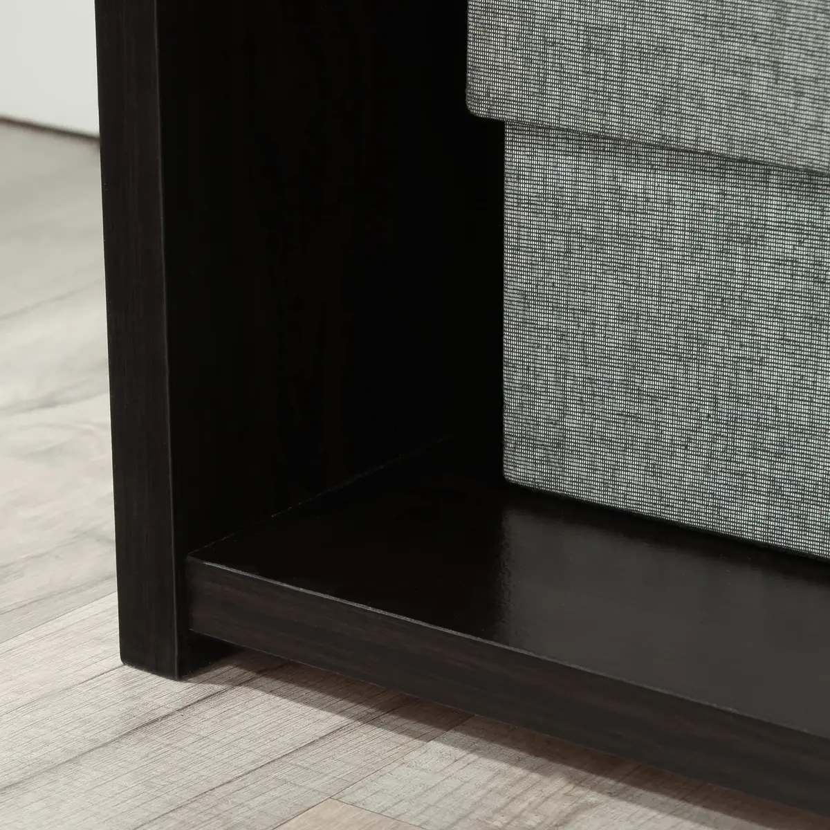 Sauder Beginnings 3-Shelf Bookcase in Med Wood Finish | Adjustable Shelves & Stylish Design - view 6