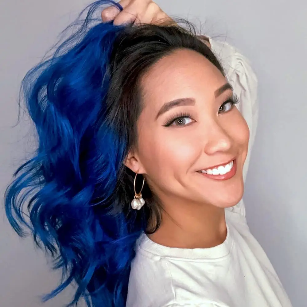 MANIC PANIC Classic Shocking Blue Semi Permanent Hair Color 4oz | Vibrant, Long-Lasting Blue for Women & Men - view 5