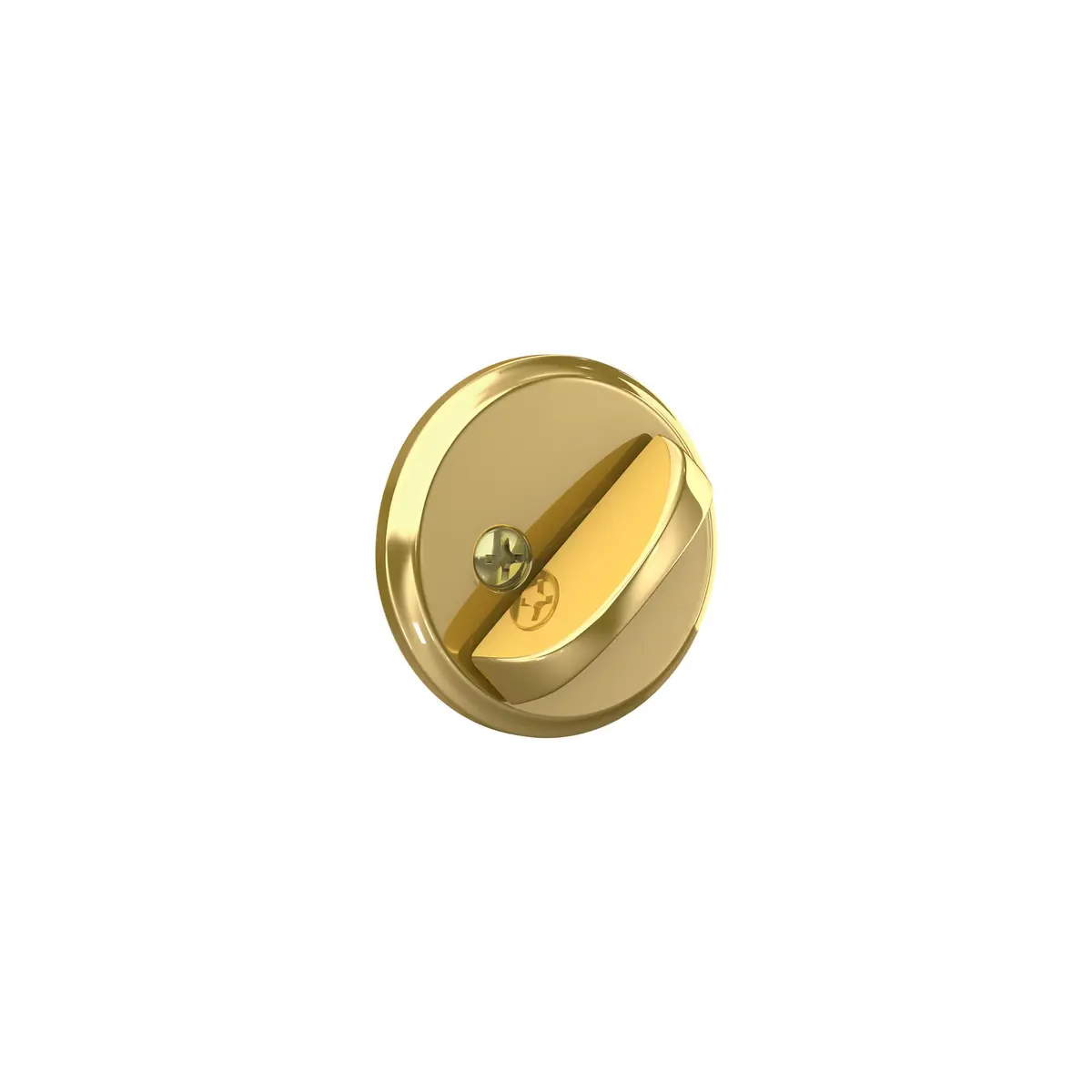 Schlage Deadbolt B80 605 Bright Brass | Highest Security Residential Lock - main product image