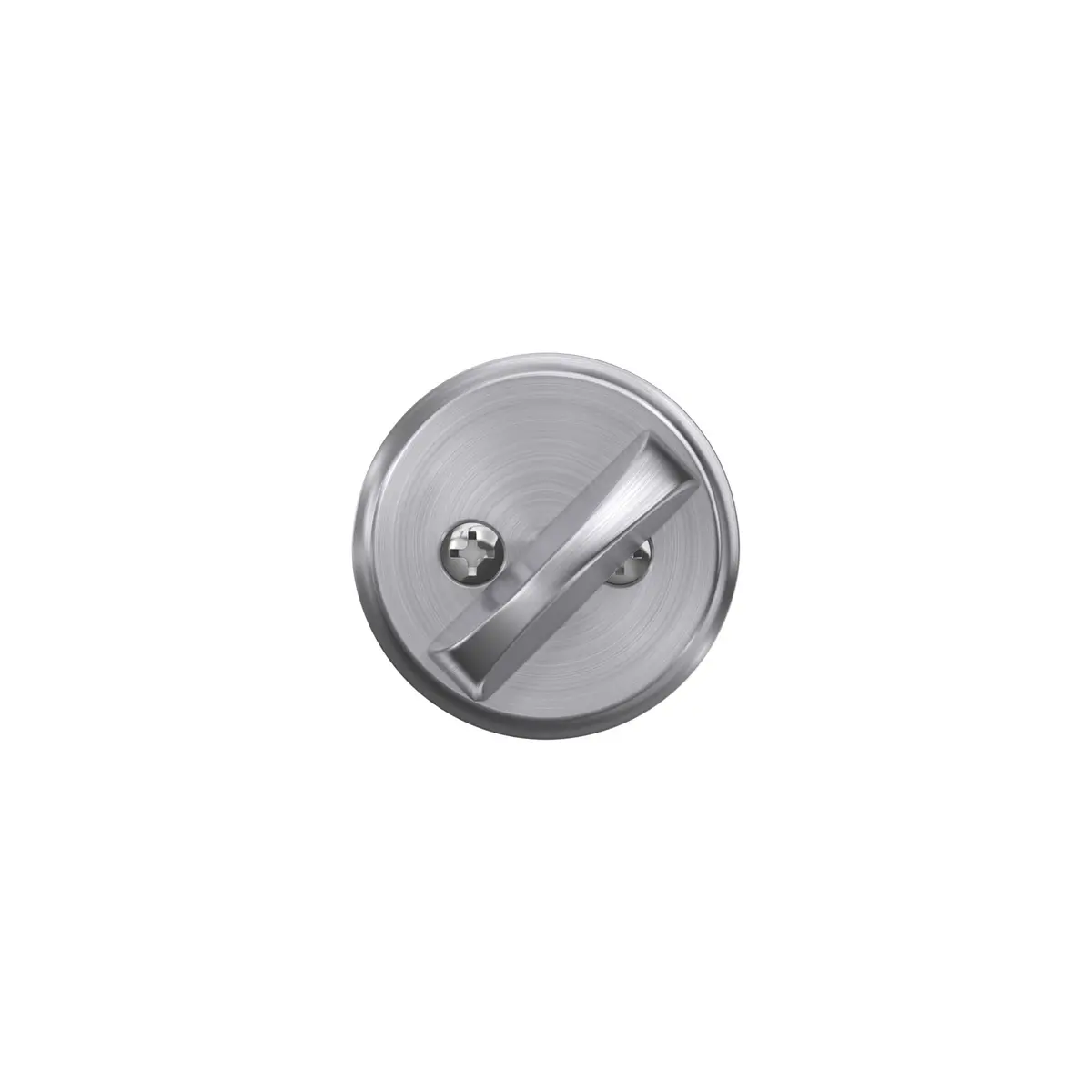 SCHLAGE B80 626 12-287 10-116 134 N N SL One-Sided Deadbolt Satin Chrome 2.5 in | High Security Lock - view 2