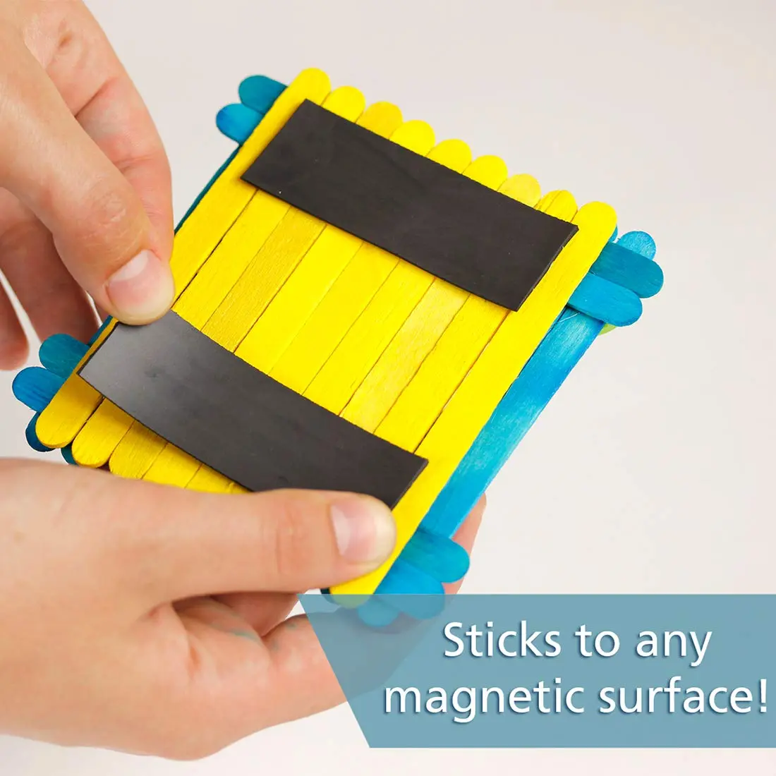 Hygloss Magnetic Tape Self-Adhesive 1/2-Inch x 300-Inch | Versatile Craft & Organization Tape - view 6