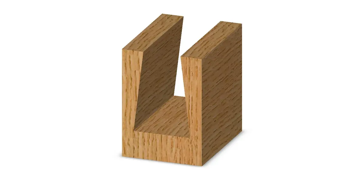 Whiteside Router Bits D7-530 Dovetail Bit 17.46 mm (0.6875 in) Cutting Diameter | Carbide-Tipped for Woodworking - view 4