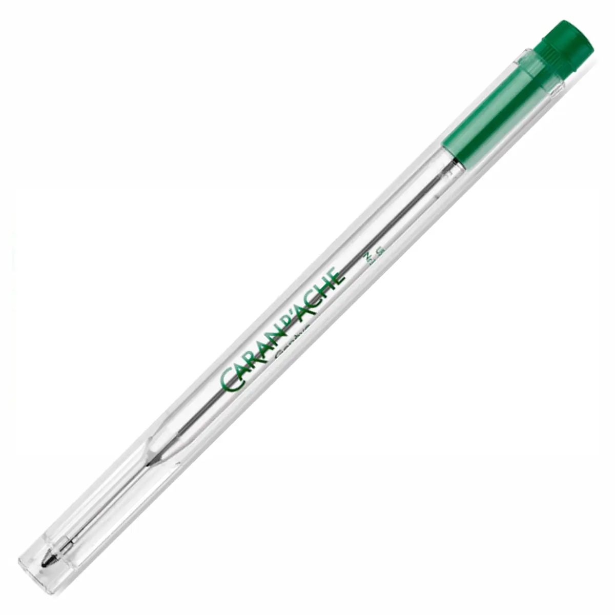Caran d'Ache Refills Green Goliath Medium Point Ballpoint Pen | Premium Ink Cartridge for Art & Office Use - main product image