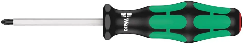 Wera Kraftform Plus 350 SK PH Screwdriver PH 0 x 6 cm (2-3/8") | Precision Electronics Tool - main product image