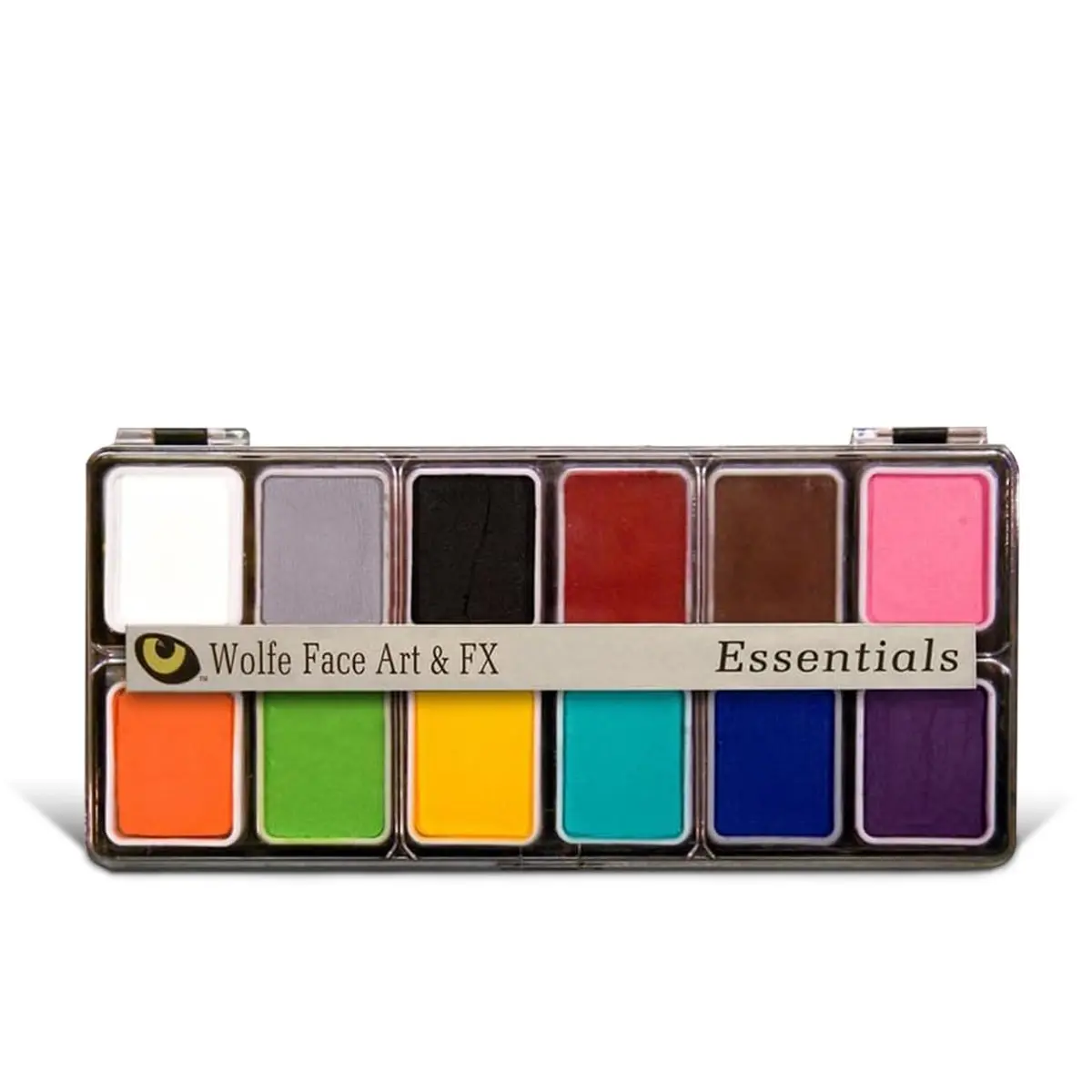 Wolfe FX 12-Color Makeup Palette - Face & Body Paint Kit Essentials | Vibrant, Long-Lasting, Skin-Safe - main product image
