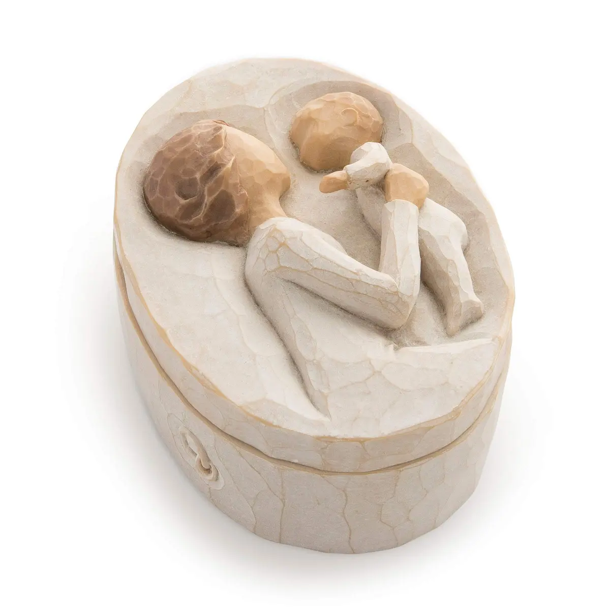 Willow Tree Grandmother Keepsake Box, Sculpted Hand-Painted Bas-Relief Box | Sentimental Gift for Loved Ones - main product image