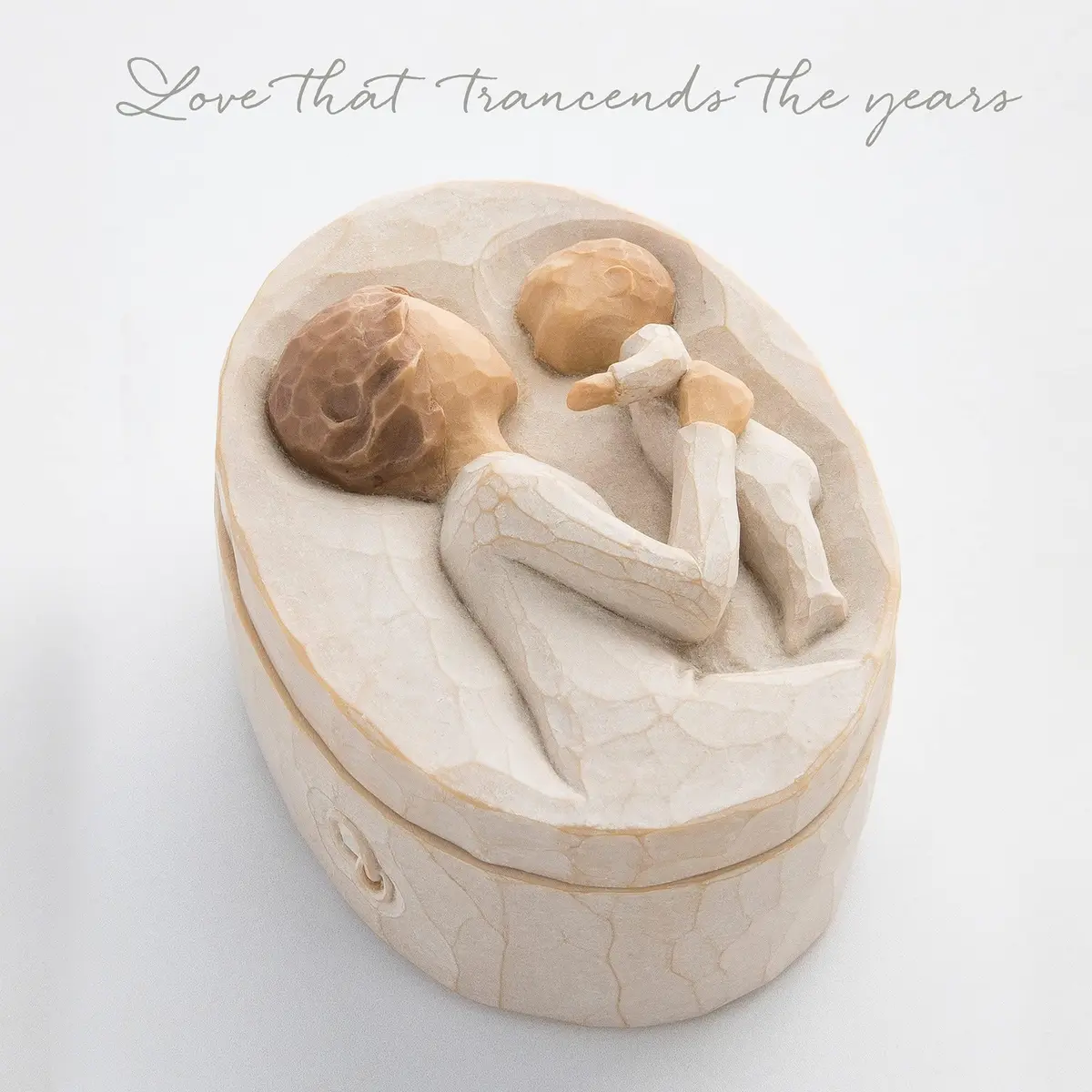 Willow Tree Grandmother Keepsake Box, Sculpted Hand-Painted Bas-Relief Box | Sentimental Gift for Loved Ones - view 5