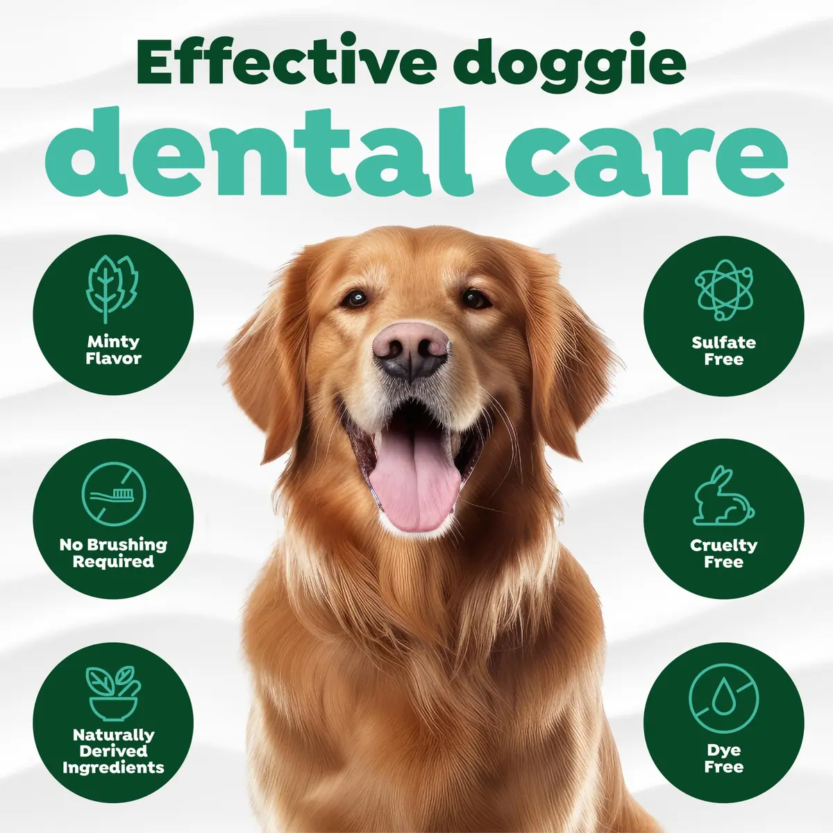 TropiClean Fresh Breath No Brushing Dog Toothpaste Gel 4oz (118ml) | Fights Bad Breath & Plaque - view 4
