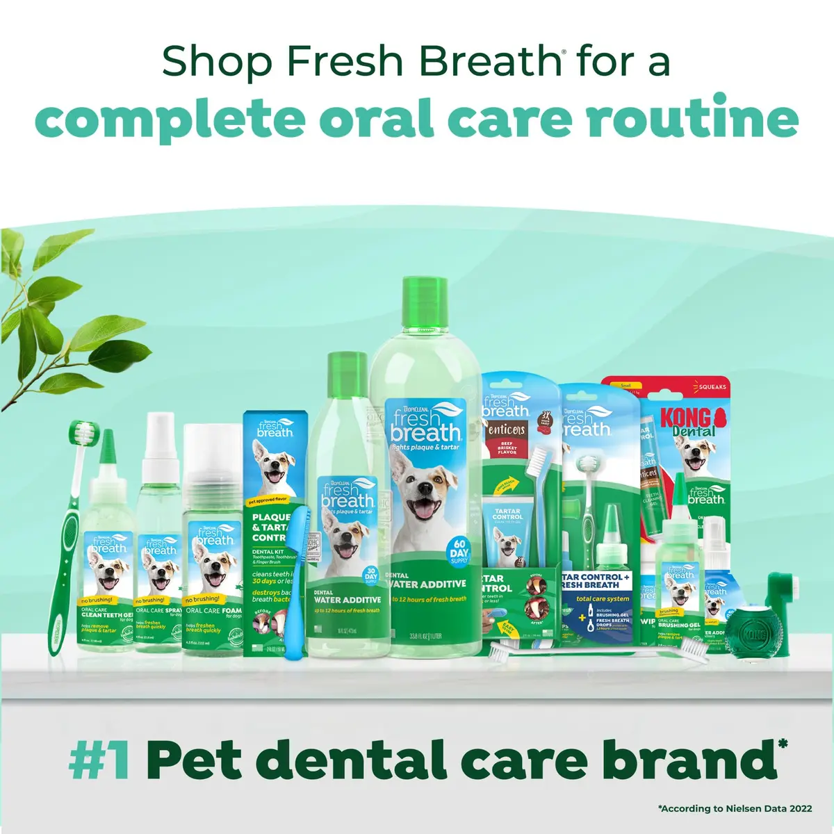 TropiClean Fresh Breath No Brushing Dog Toothpaste Gel 4oz (118ml) | Fights Bad Breath & Plaque - view 6
