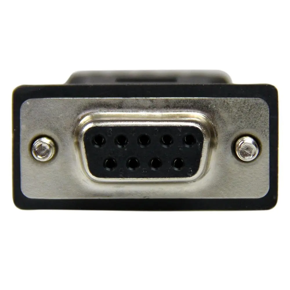 StarTech.com DB9 to Terminal Block Adapter RS422 RS485 Male Black | Converts DB9 Male to 5-Pin Terminal Block for Industrial Wiring - view 2