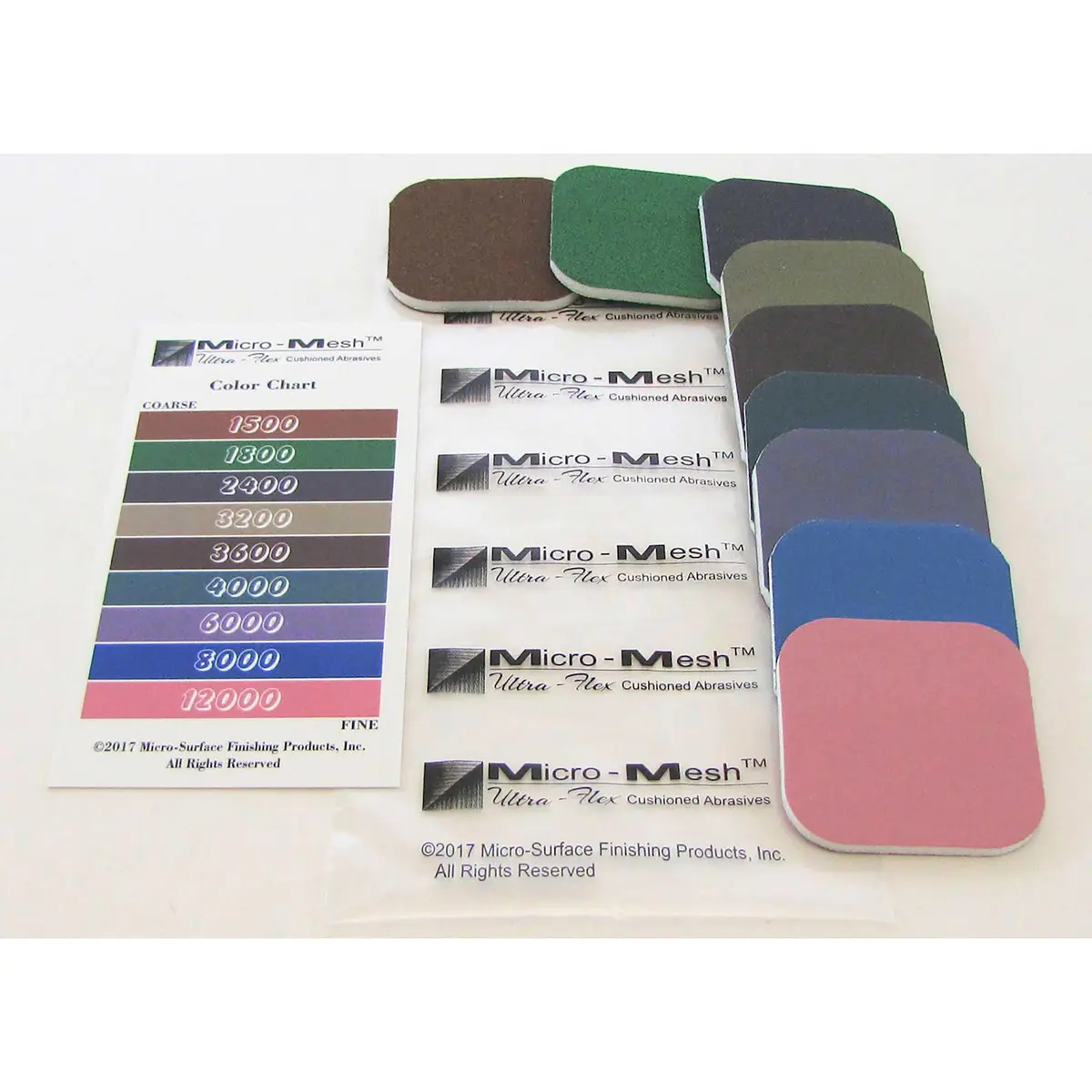 Micro-Mesh Pen Sanding Kit 2" x 2" (5 cm x 5 cm) | Professional Finish for Wood & Resin - view 3
