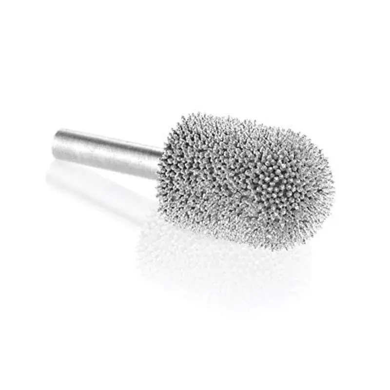 Kutzall Original Ball Nose Rotary Burr 19mm (0.75") Dia. X 28.5mm (1.13") L | Tungsten Carbide Wood Carving Bit for Die Grinders - view 2