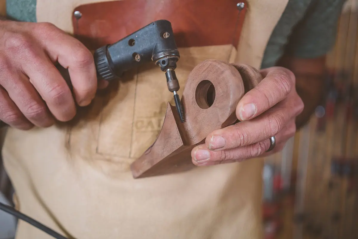 Kutzall Original Taper Rotary Burr 1⁄8" Shaft Fine | Wood Carving & Detailing Tool - view 5