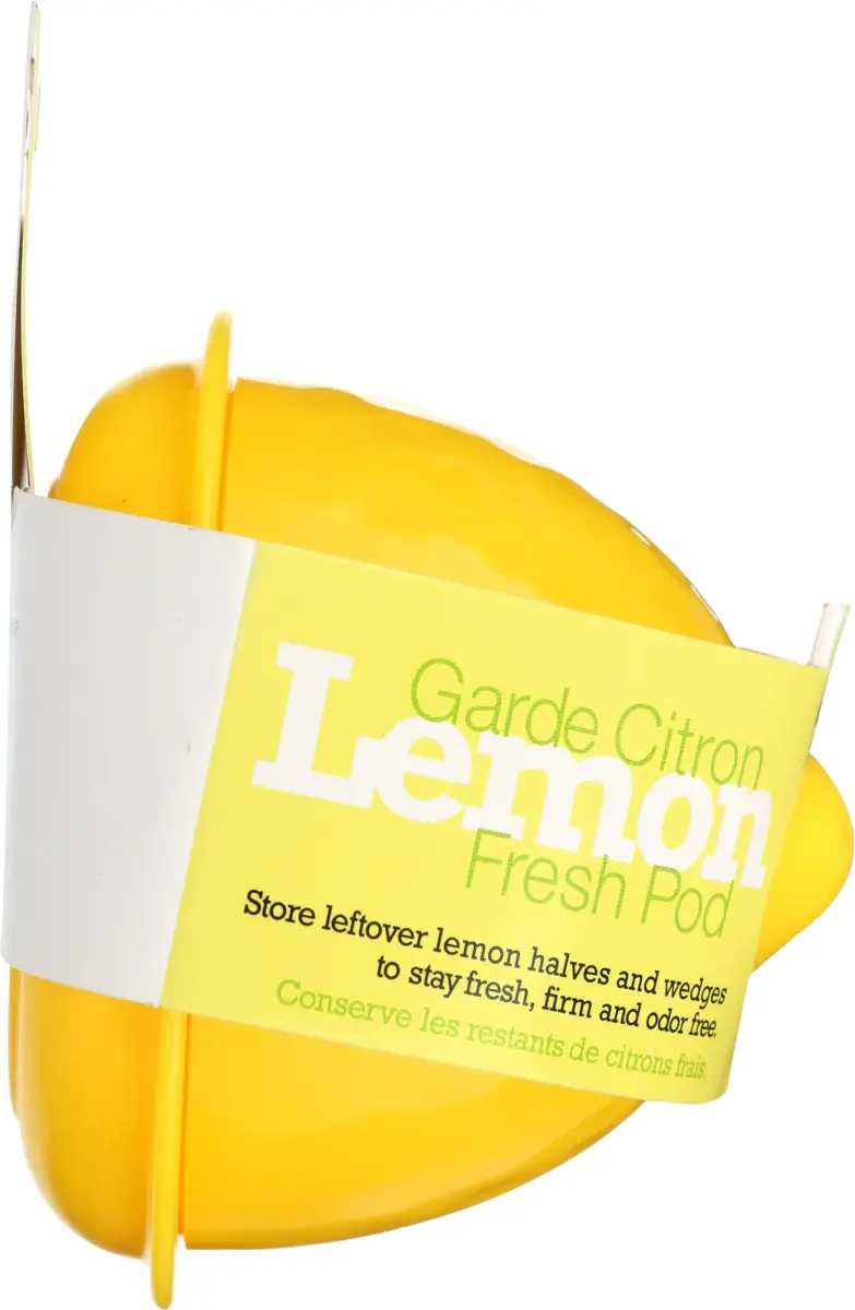 Joie Fresh Pod Lemon Storage Container | BPA-Free, Dishwasher Safe, Reusable Kitchen Gadget - view 6