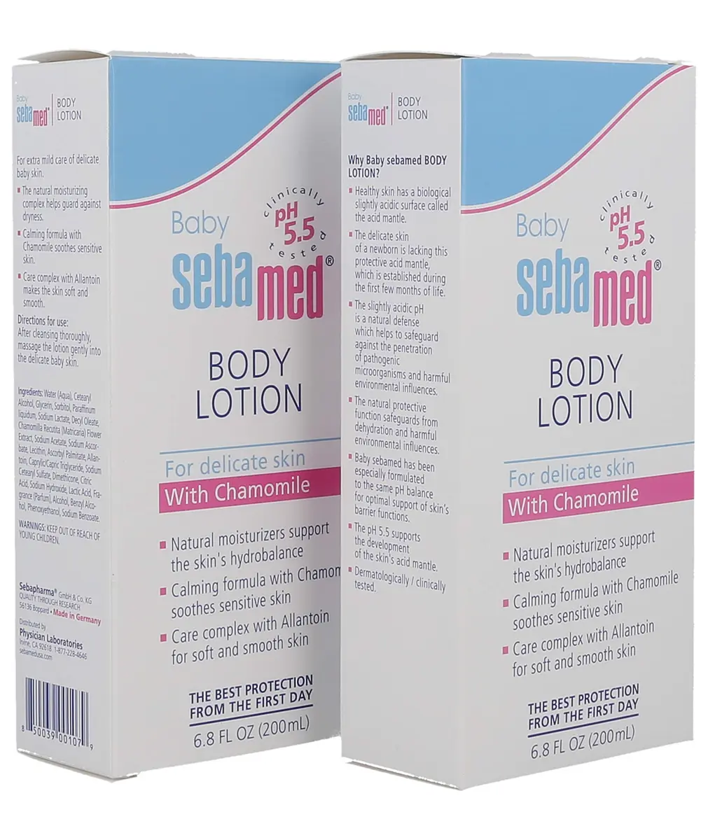 Sebamed Baby Lotion, 6.8 Fl Oz (Pack of 2) | pH 5.5, Hypoallergenic, Moisturizes & Protects - view 5