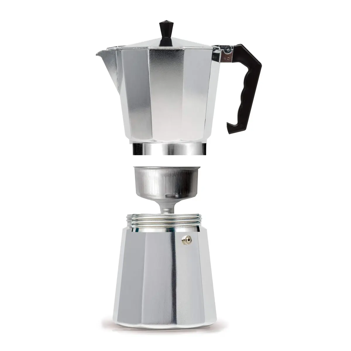 Primula Classic Stovetop Espresso Coffee Maker 12 Cups | Compact, Durable Aluminum, Easy to Use & Clean - view 3