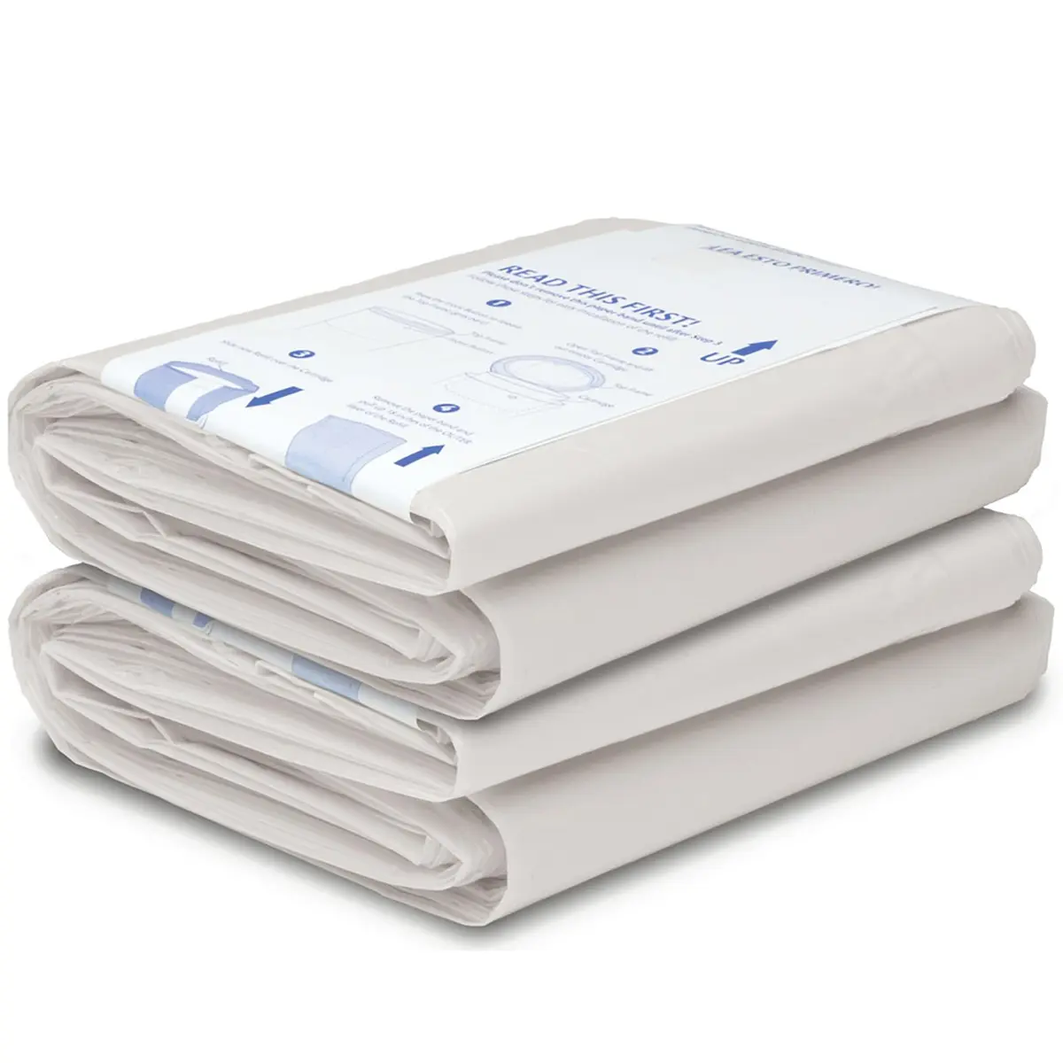 Diaper Dekor Plus Diaper Pail Refills | 2 Count | Most Economical Refill System | Quick & Easy to Replace | No Preset Bag Size Use Only What You Need - view 2