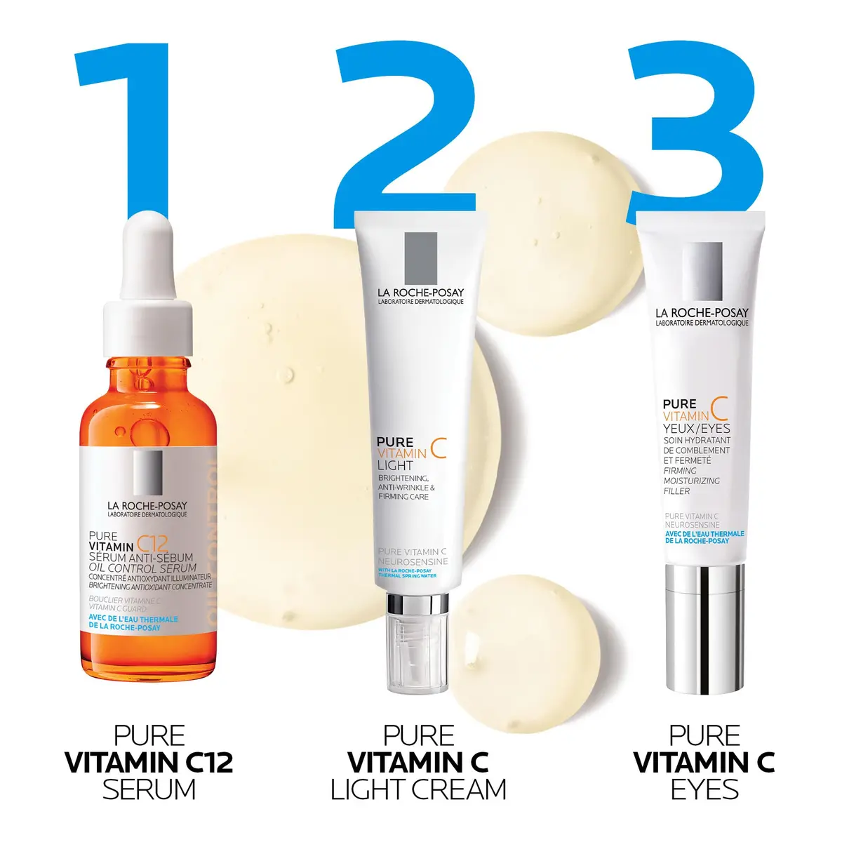 La Roche-Posay Redermic C Vitamin C Face Moisturizer 40ml (1.35 Fl Oz) | Plumps Skin, Reduces Wrinkles - view 5