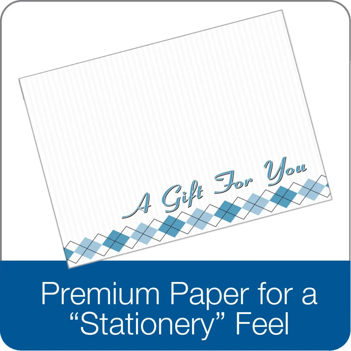 Adams Gift Certificate Cards, 20 Folded Cards & Envelopes, 11.4 x 16.2 cm (4.5 x 6.38 Inches), White | Premium Quality for Business Appreciation - view 5