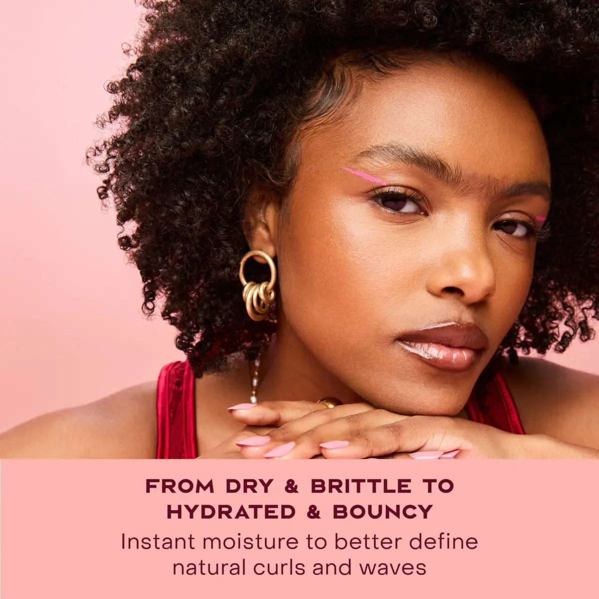 Shea Moisture Coconut Hibiscus Curl and Shine Shampoo 384ml (13 Fl Oz) | Hydrates and Defines Curls - view 6