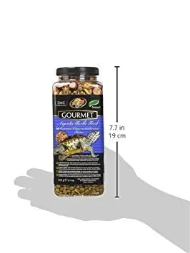Zoo Med Gourmet Aquatic Turtle Food 11 oz (312 g) | High Protein Treat with Shrimp, Mealworms & Cranberries - view 3