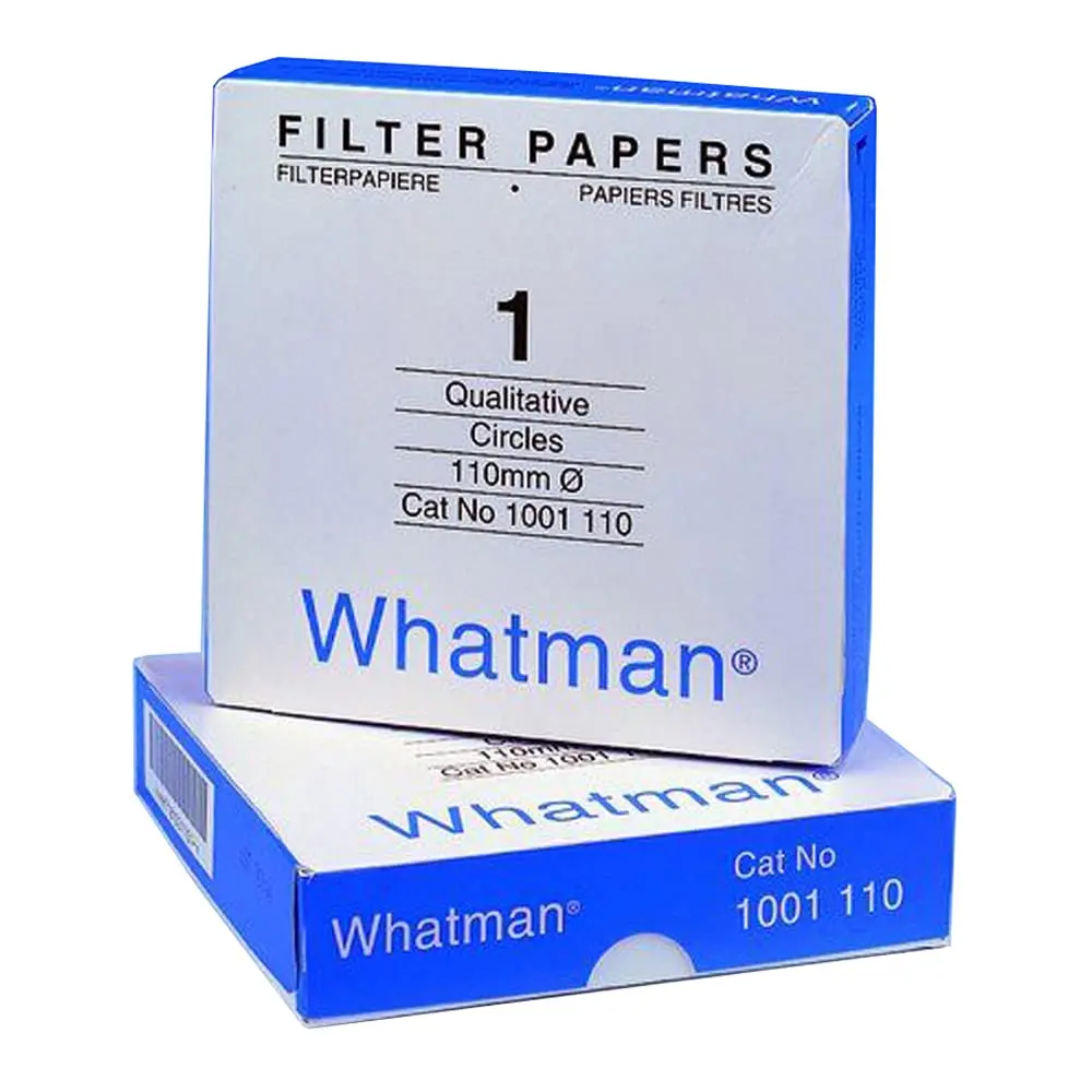 Whatman 240mm Grade 1 Quantitative Filter Paper Circles, 11 Micron, 10.5 s/100mL/sq inch Flow Rate, Pack of 100 - main product image