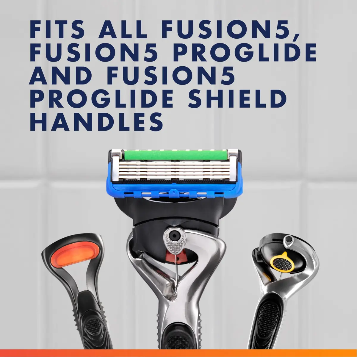 Gillette ProGlide Razor Refills for Men, 8 Razor Blade Refills | Ultra-Sharp Blades with Microfins & Trimmer (70-120 chars) - view 5
