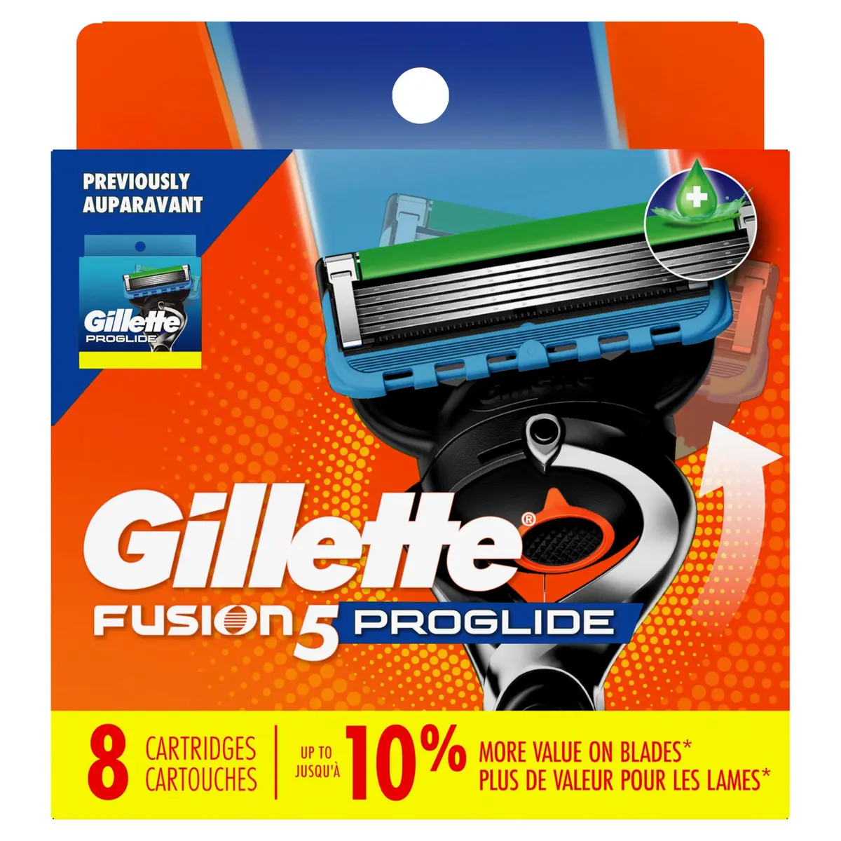 Gillette ProGlide Razor Refills for Men, 8 Razor Blade Refills | Ultra-Sharp Blades with Microfins & Trimmer (70-120 chars) - view 9