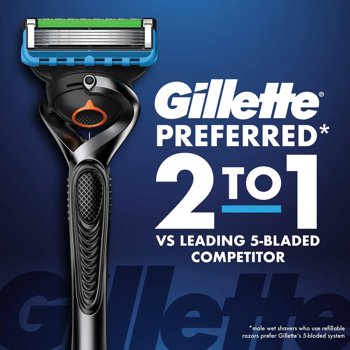 Gillette ProGlide Razor Refills for Men, 8 Razor Blade Refills | Ultra-Sharp Blades with Microfins & Trimmer (70-120 chars) - view 2