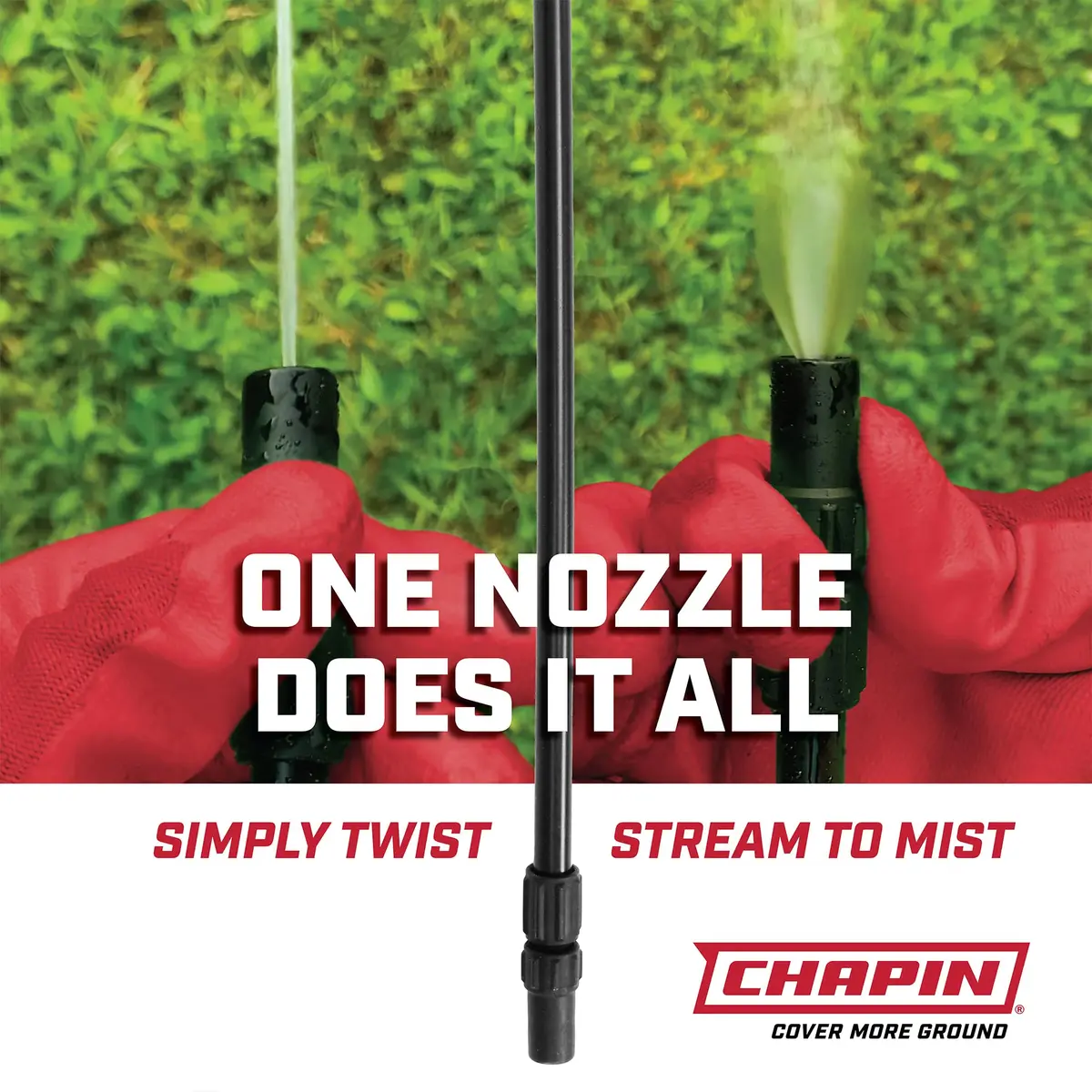 Chapin SureSpray 2-Gallon Pump Sprayer | 7.57 L (2 Gallon) Lawn & Garden Weed Sprayer with 34-inch Hose - view 2
