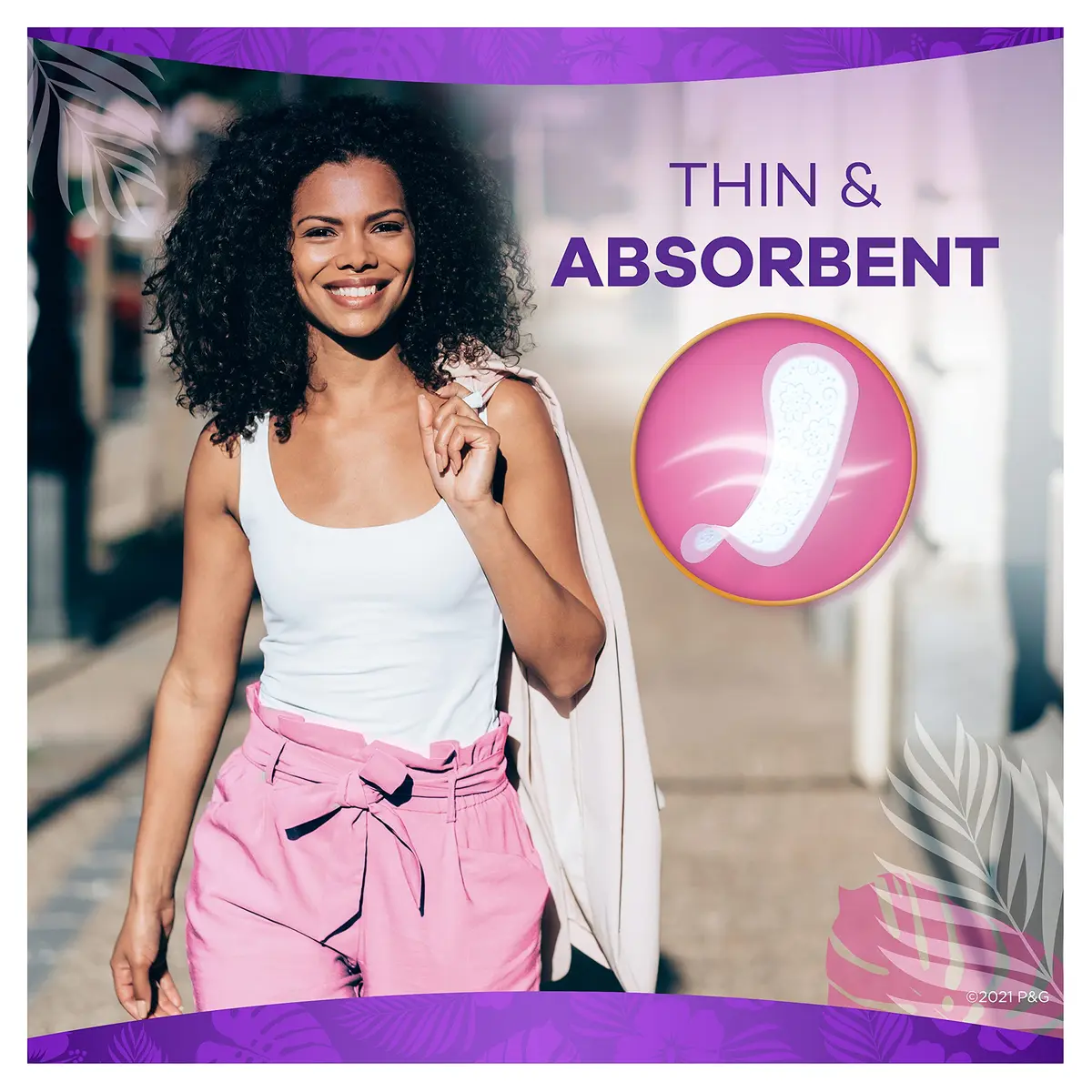 Always Thin No Feel Protection Daily Liners Regular Absorbency Unscented, 324 Count (Pack of 2) | Dermatologically Tested & Skin Friendly - view 5