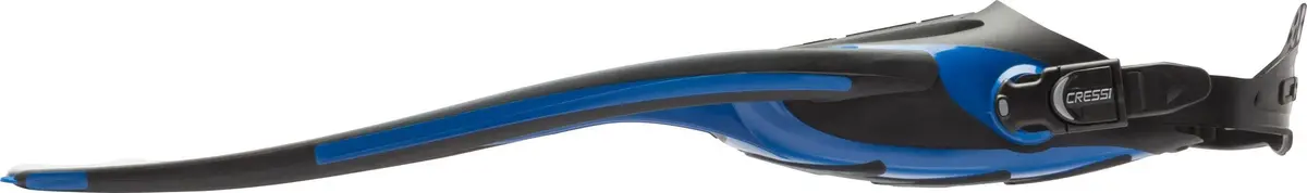 Cressi Frog Plus Blue/Silver | 20% Larger Blade, Channeling Power, Fall Snorkeling Fins, Fits 3-7mm Boots - view 4