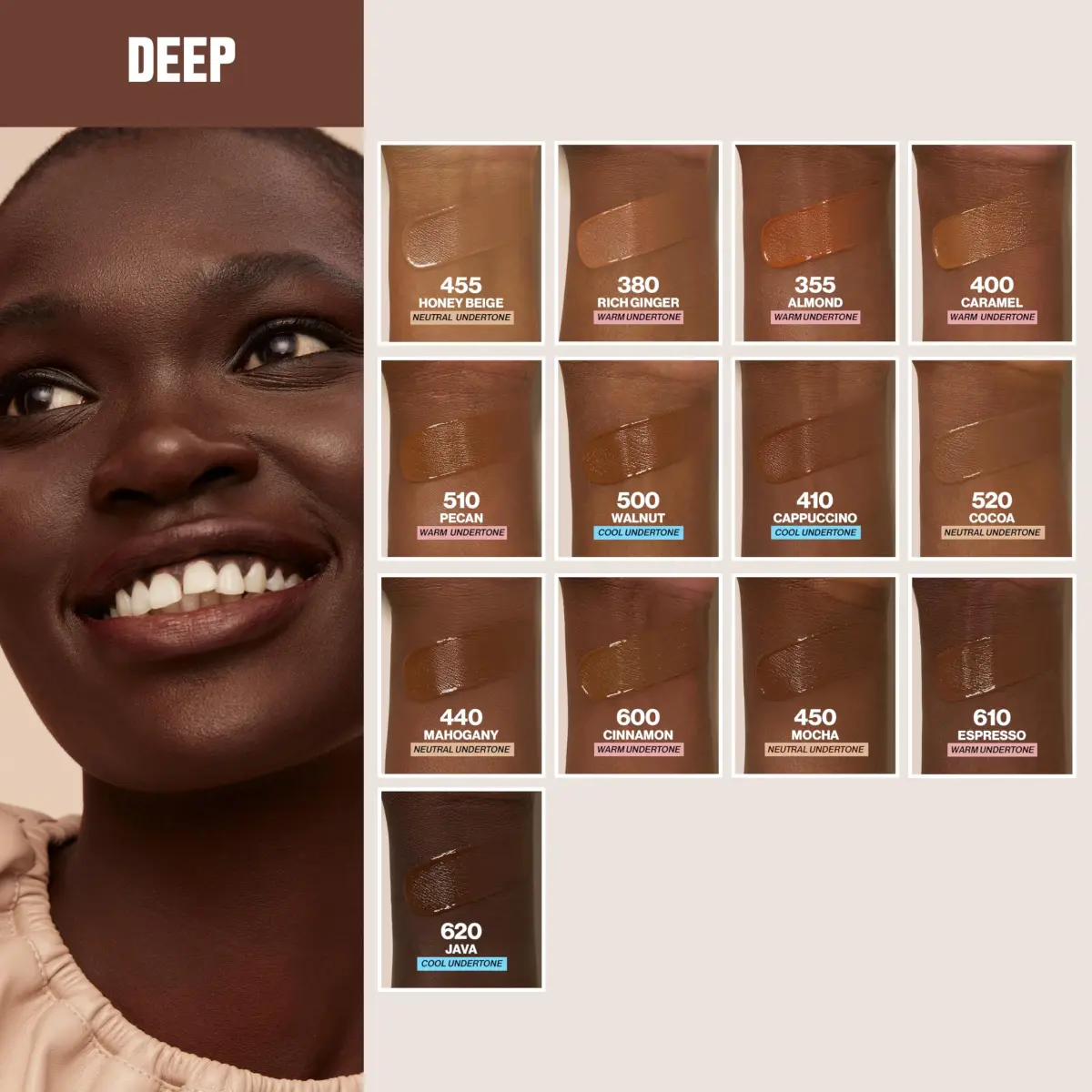 Revlon ColorStay Liquid Foundation Cappuccino 30ml (1.0 Oz) | Matte Finish for Oily Skin SPF 15 - view 7