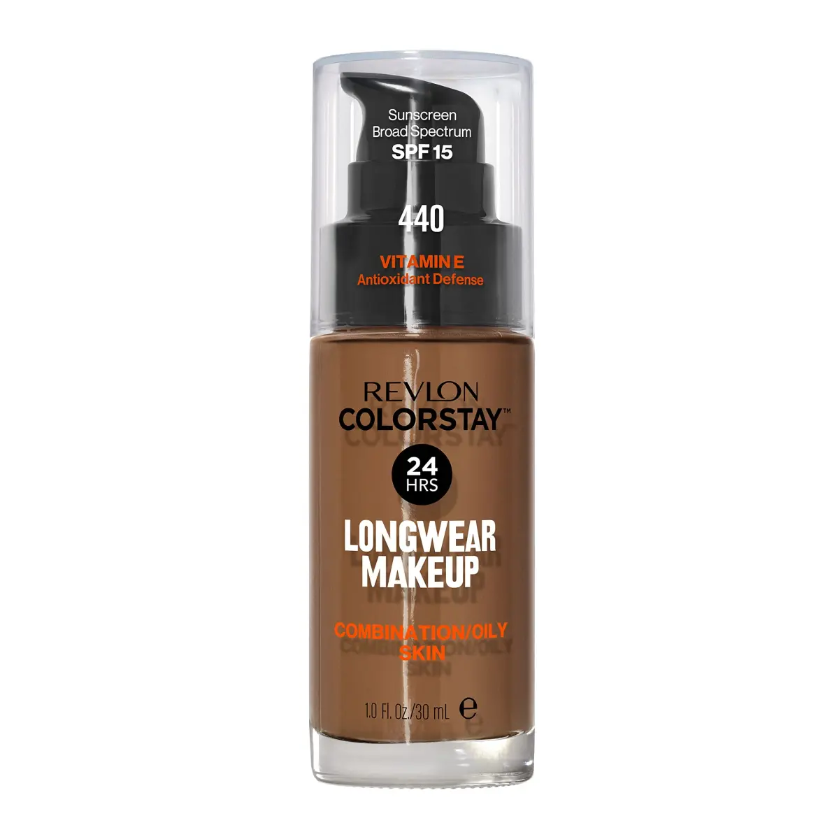 Revlon Colorstay 440 Mahogany Foundation for Combination/Oily Skin, 30ml - main product image